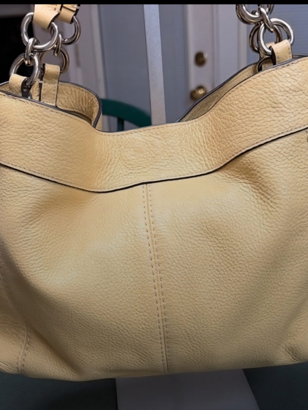 Coach Lexy Shoulder Bag - Butter Yellow - Picture 3 of 7